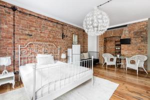 Kuchyňa alebo kuchynka v ubytovaní ARTHOTEL STALOWA 52