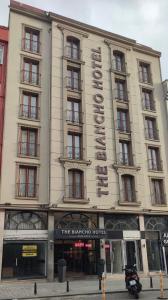 a building with a sign on the front of it at The Biancho Hotel Old City - Special Category in Istanbul