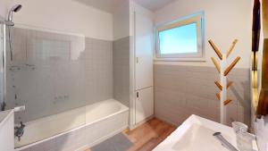 Koupelna v ubytování Le Suspendu