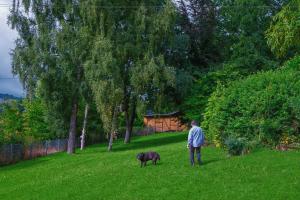 Zahrada ubytování Haus "Zwischen den Wäldern"