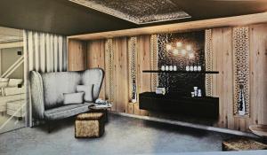 O zonă de relaxare la Hotel Garni Astoria