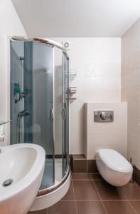 Ένα μπάνιο στο Hotel Vesta Centrum Konferencyjno Wypoczynkowe