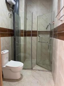 Koupelna v ubytování HEKs HOMEs