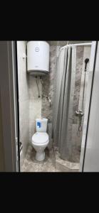 een badkamer met toilet en douche bij Any Home in Armavir