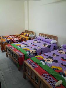 Postel nebo postele na pokoji v ubytování Elsayeda zeinabe -cairo -egypt