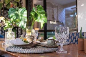 Joogid majutusasutuses Rústico apto with garden in Cumbuco