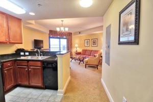 Kuchyň nebo kuchyňský kout v ubytování Anderson Ocean Club 914