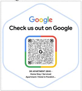 a crossword puzzle with a google check us out on google screenshot at Sri Apt Homestay Cozy Studio 2 Guests in Puducherry