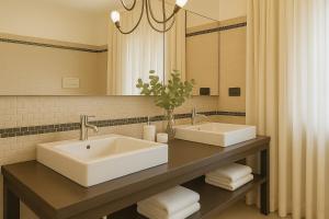 Ένα μπάνιο στο Sunshine luxury apartment