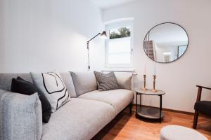 Posezení v ubytování Spreewaldhaus Am Landgut Der Stall + 31 fotografií