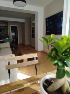 Et opholdsområde på Apartamento Nido del Tajo