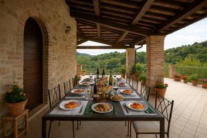 Jídlo v prázdninového domu nebo okolí