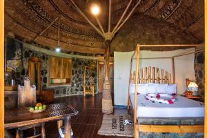 Η κουζίνα ή μικρή κουζίνα στο Paradise Lodge ArbaMinch