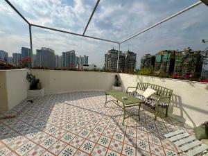 Balkón nebo terasa v ubytování Ran sister Hostel + 13 fotografií