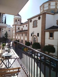 En balkon eller terrasse på Apartamento Nido del Tajo