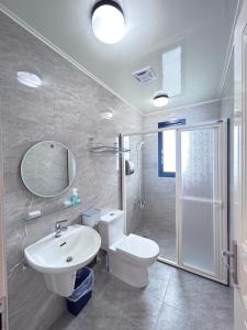 Koupelna v ubytování Tian Che Tian Yuan