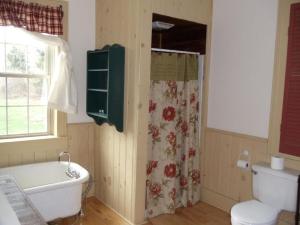 Koupelna v ubytování Historic Cabin Rental with Mountain Views in Potter County, Pennsylvania