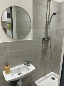 Et badeværelse på Nid douillet au coeur d'Auxerre