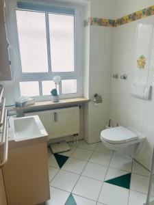 Koupelna v ubytování Vier Jahreszeiten Suite