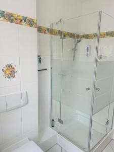 Koupelna v ubytování Vier Jahreszeiten Suite