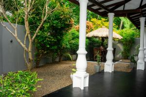 Κήπος έξω από το behind ocean villa