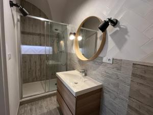 Koupelna v ubytování Apartament Florian Rynek 3