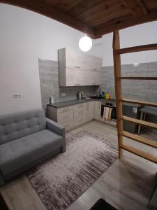 Kuchyň nebo kuchyňský kout v ubytování Kawalerka Niepodległości 37 Kraśnik