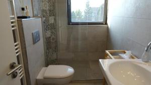 Koupelna v ubytování Ferienwohnung Jakobs