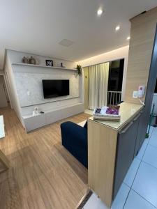 Una cocina o cocineta en Apê Completo - Aeroporto 4 min