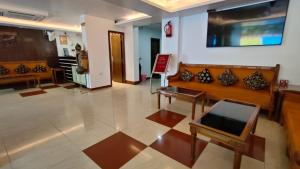 Μια τηλεόραση ή/και κέντρο ψυχαγωγίας στο Hotel tathagat bodhgaya near main temple