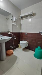 Ένα μπάνιο στο Hotel tathagat bodhgaya near main temple