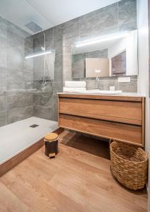 Et badeværelse på Duplex - centre-ville