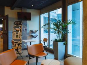 Posezení v ubytování ibis budget Lyon Villeurbanne