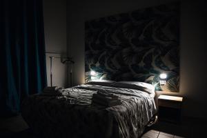 Ένα ή περισσότερα κρεβάτια σε δωμάτιο στο Etna Morada