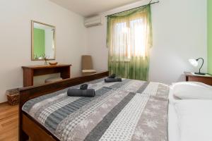 Ένα ή περισσότερα κρεβάτια σε δωμάτιο στο Villa Ulika by Istrabook