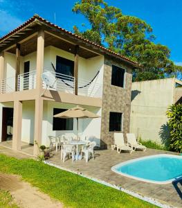 Bazén v ubytování Casa com piscina no Campo D'Una nebo v jeho okolí