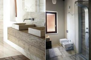 Ένα μπάνιο στο Ferienhaus In Montescudaio Mit Großem Garten +7 φωτογραφίες