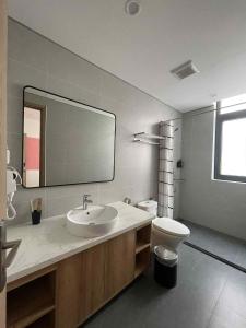 Koupelna v ubytování Homestay Minh Nguyệt