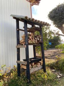 Zahrada ubytování 美禄の杜 古民家離れ 別途焚火やピザ窯体験の可能な農家民泊