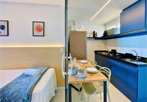 Kuchyň nebo kuchyňský kout v ubytování Fortaleza Sul Prime