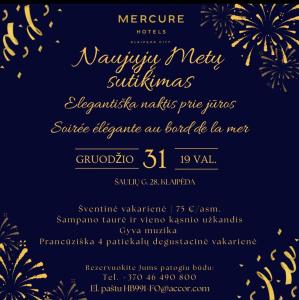 Imagine din galeria proprietății MERCURE KLAIPEDA CITY HOTEL, Meetings, Events, Restaurant & Bar - Accor Group, Pet Stay FREE în Klaipėda