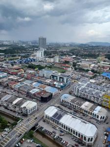 Γενική άποψη της πόλης Kajang ή θέα της πόλης από  αυτό το διαμέρισμα