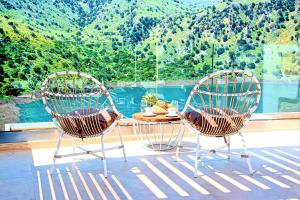 Fotografie z fotogalerie ubytování Blue Lake Villa Beheizter Pool v destinaci Kávallos + 25 fotografií