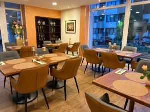 Χώρος καθιστικού στο Hotel am Rosenpark