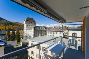 Nespecifikovaný výhled na hory nebo výhled na hory při pohledu z apartmánu