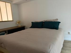 Ένα ή περισσότερα κρεβάτια σε δωμάτιο στο Loft industriel - hyper centre cambrai