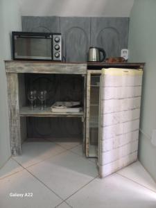 Η κουζίνα ή μικρή κουζίνα στο Casa Sol das Dunas