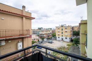 a view of a city from a balcony at Residenza Tor Vergata 2025 in Rome