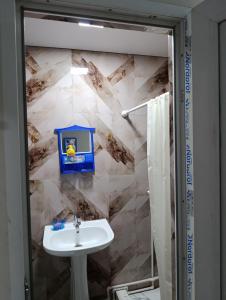 Et badeværelse på Asian guest house 555