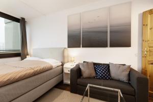 Ένα ή περισσότερα κρεβάτια σε δωμάτιο στο Marina Wendtorf Seeräuber